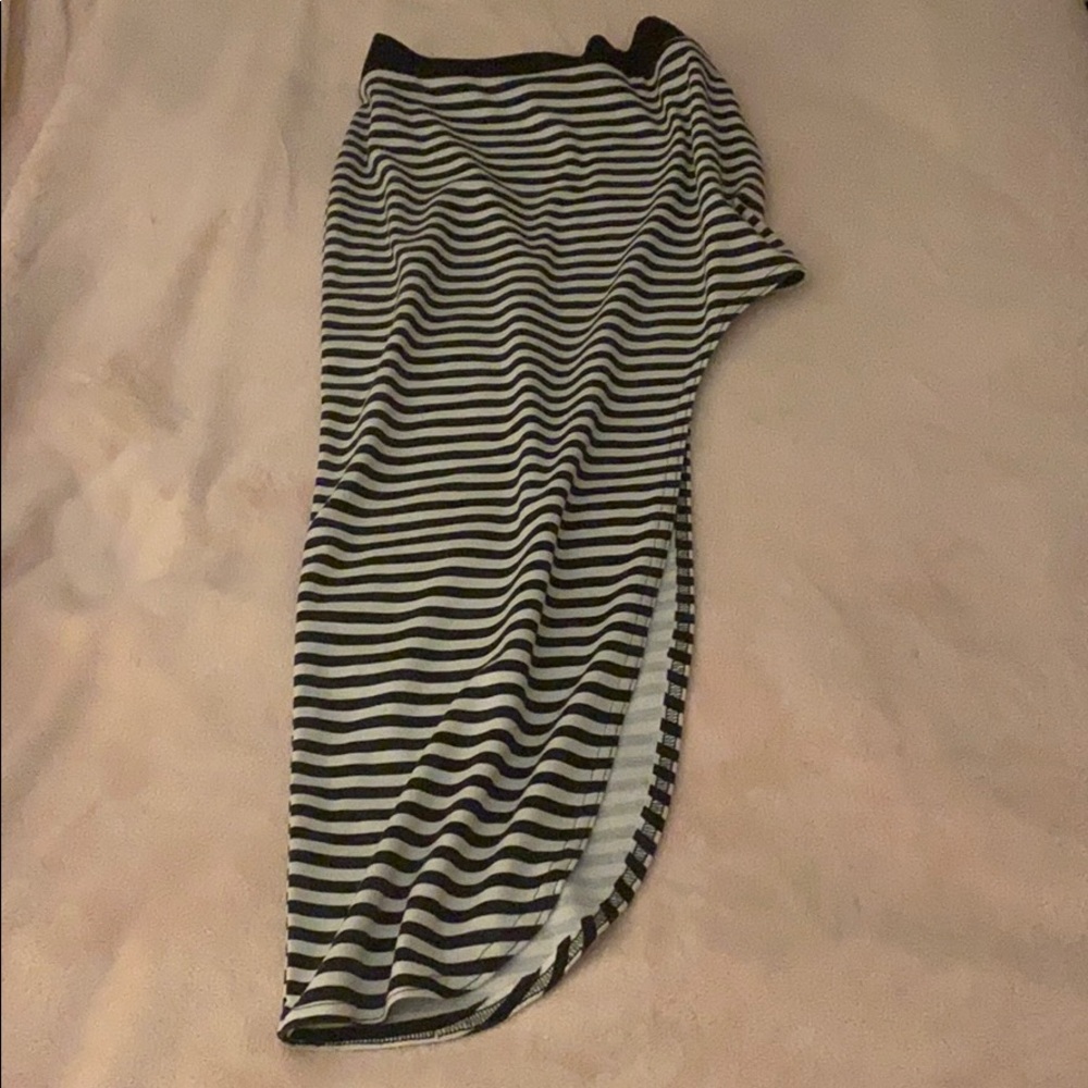 Lime brand black/ white maxi skirt for summer